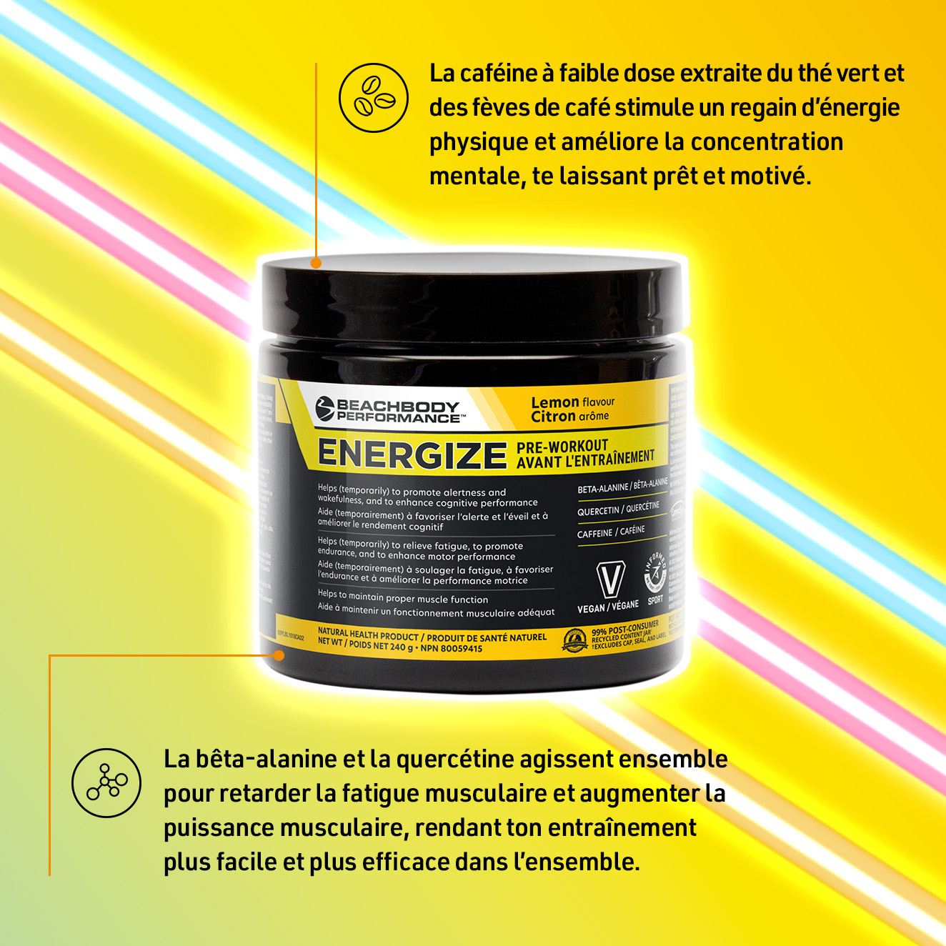 Energize Pre Workout Powder from Beachbody Performance